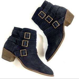 SOLE SOCIETY Suede Short Boots